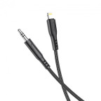 Кабель Hoco UPA18 digital audio conversion cable for Lightning Black купить в Украине
