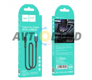 Кабель Hoco UPA17 Type-C Digital audio conversion cable Black
