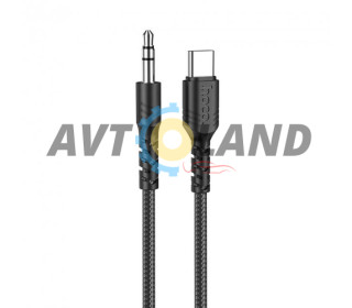 Кабель Hoco UPA17 Type-C Digital audio conversion cable Black