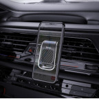 Холдер Hoco CA74 Universe air outlet magnetic car holder Black & Silver купити дешево