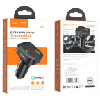 FM-трансмиттер Hoco E59 Promise QC3.0 car BT FM transmitter Black купить в Украине