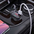 FM-трансмиттер Hoco E59 Promise QC3.0 car BT FM transmitter Black купить в Украине