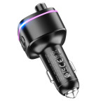 FM-трансмиттер Hoco E62 Fast PD20W+QC3.0 car BT FM transmitter Black купить в Украине