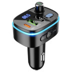 FM - трансмітер Hoco E62 Fast PD20W + QC3.0 car BT FM transmitter Black купити дешево