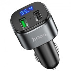 FM-трансмиттер Hoco E67 Fighter QC3.0 car BT FM transmitter Black купить в Украине
