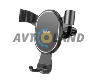 Холдер Hoco CA56 Plus Armor metal gravity car holder Black