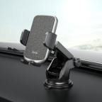 Холдер Hoco CA95 Polaris push-type telescopic suction cup car holder Black купити дешево