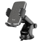 Холдер Hoco CA95 Polaris push-type telescopic suction cup car holder Black купити дешево
