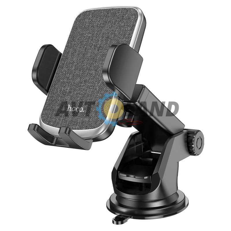 Холдер Hoco CA95 Polaris push-type telescopic suction cup car holder Black купити дешево