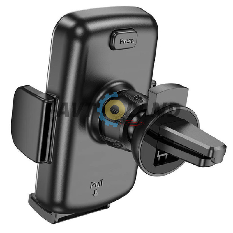 Холдер Hoco CA94 Polaris push-type air outlet car holder Black купити дешево