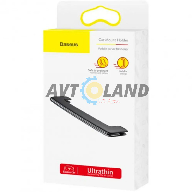 Ароматизатор Baseus Paddle car air freshener Black купить недорого