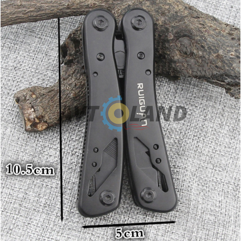 Мультитул Ruiguan RG035 12 в 1 Black купити дешево
