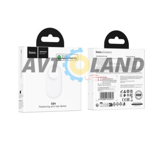 Поисковый трекер брелок Hoco E94 Star intelligent positioning anti-lost device (for iOS) White
