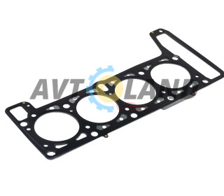 Прокладка ГБЦ ВАЗ 21214, 2123 (82,0) метал. с черным герметиком, сплошное покрытие, ASR