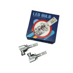 Комплект светодиодных ламп M3 H27 55W 6000K с активным охлаждением 12/24V купить недорого