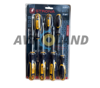 Набір викруток 7 од. Cr-V STRONA