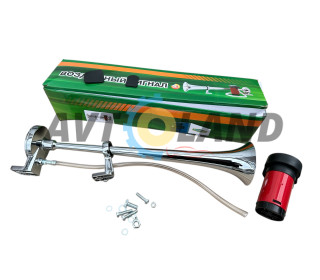 Сигнал воздушный металлическая дудка 350 мм 12В 