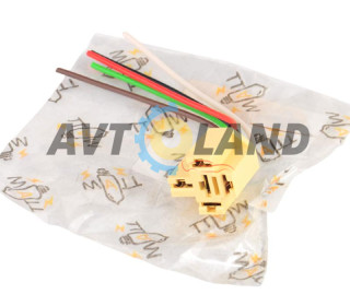 Роз′єм реле 4-5 контактів 20-40А пластмасовий, WATT