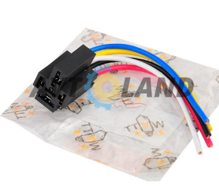 Роз′єм реле 4-5 контактів 59-70А пластмасовий, WATT