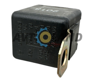 Реле 5 конт. 12В 20/10А, кронштейн, ВАЗ, ГАЗ