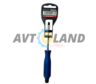 Викрутка ударна шліцьова SL1.0 (5*75 мм) Cr-V STRONA