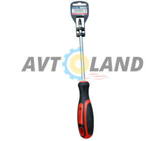 Викрутка хрестова (двухкомпонентна рукоять) PH3 (8.0*150 мм) Cr-V STRONA