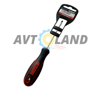 Викрутка шліцьова (двухкомпонентна рукоять) SL0,5 (3.0*75 мм) Cr-V STRONA