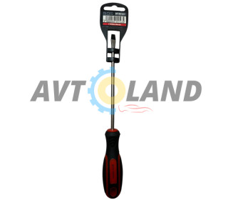 Викрутка шліцьова (двухкомпонентна рукоять) SL1,2 (6.0*150 мм) Cr-V STRONA