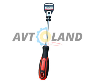 Отвертка шлицевая (двухкомпонентная рукоять) SL1,6 (8.0*150 мм) Cr-V STRONA