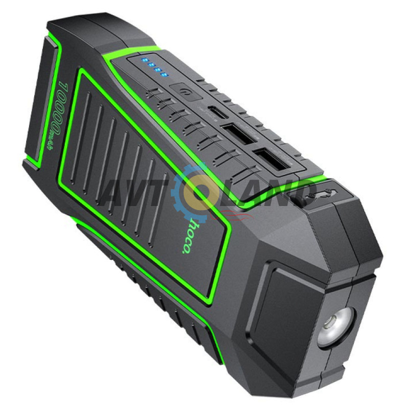 Пусковий зарядний пристрій HOCO QS1 бустер для авто 600A 10000 мАг купити дешево