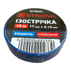 Изолента 15м х 17мм х 0,15мм синяя STRONA купить в Украине