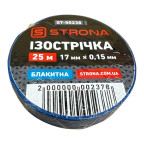 Ізолента 25м х 17мм х 0,15мм синя STRONA купити дешево