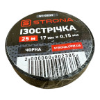 Изолента 25м х 17мм х 0,15мм черная STRONA купить в Украине