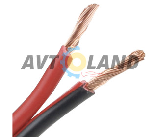 Кабель жидкостного усилителя (CCA) - 2x 1,5 мм² / прозрачный - 1 метр