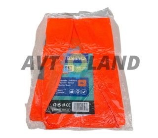 Жилет світловідбиваючий XL оранжевий 100 г/см2 BALANSA