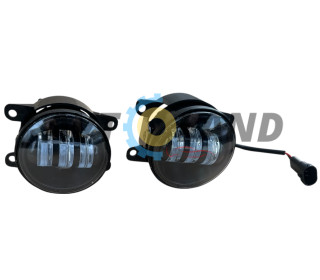 Фара протитуманна Renault LED (90мм 3.5″) 50W білий, 3 лінзи (к-кт 2 шт)