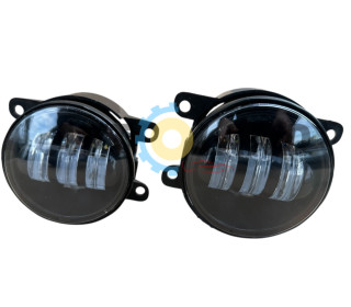 Фара протитуманна Renault LED (90мм 3.5″) 50W білий, 3 лінзи (к-кт 2 шт)