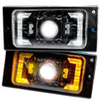 Противотуманные фары лазерные Ближний+Дальний LED ВАЗ 2110 2113-2114 2123 ДХО 120 ват купить недорого