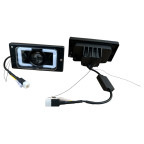 Противотуманные фары лазерные Ближний+Дальний LED ВАЗ 2110 2113-2114 2123 ДХО 120 ват купить недорого