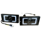 Противотуманные фары лазерные Ближний+Дальний LED ВАЗ 2110 2113-2114 2123 ДХО 120 ват купить недорого