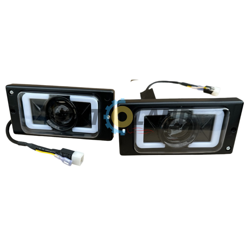 Противотуманные фары лазерные Ближний+Дальний LED ВАЗ 2110 2113-2114 2123 ДХО 120 ват купить недорого