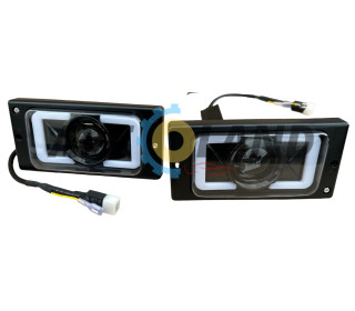 Протитуманні фари лазерні Близький+Дальний LED ВАЗ 2110 2113-2114 2123 ДХО 120 ват