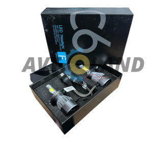 Автомобильные светодиодные LED COB лампы RIAS C6 H4 36W 3800K9 (Оригинал)