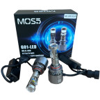Светодиодные лампы с цоколем HB3 (9005) модель G160 mini 9-36V (8000LM,6500K,90w) купить недорого