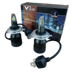 Комплект Led ламп V3 HeadLight H4 9v-36v 36W 6500K купить недорого