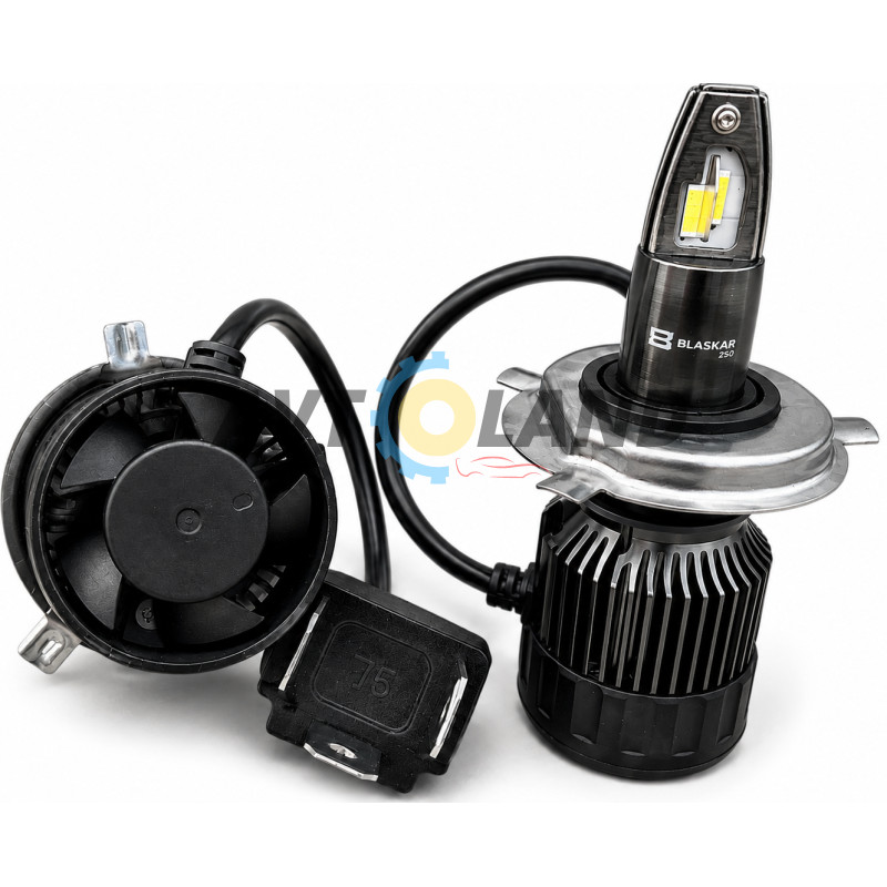 LED лампы для основного света авто NIGHTDOG H7 70Вт 12-24В 2900лм 6500K, комплект 2 шт купить недорого