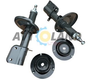 Комплект передніх стояків ВАЗ 2141 масляні з опорами, ASR EXTREME