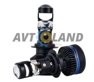 Автомобільні лед лампи драйвх DriveX LE-01 PRO H7 55Вт 9-32V 5.5K автолампи біле світло з активним 