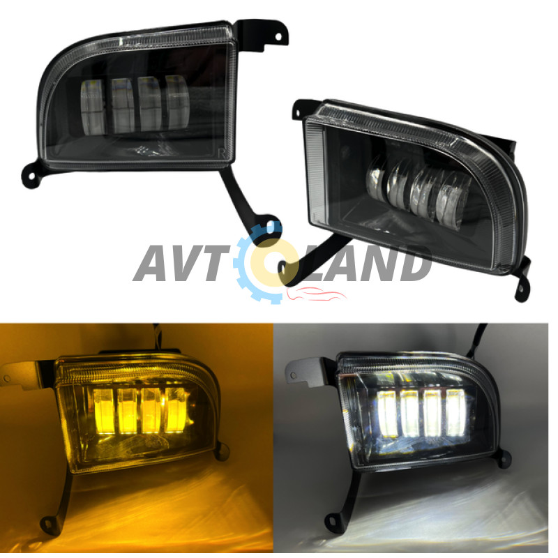 Противотуманные фары Chevrolet Lacetti 40W ПТФ Led туманки Лачетти седан универсал штатный белый + ж купить недорого