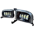 Противотуманные фары Chevrolet Lacetti 40W ПТФ Led туманки Лачетти седан универсал штатный белый + ж купить недорого